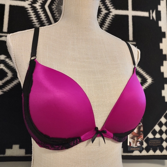 🩷 Vintage Y2K Victoria's Secret Very Sexy Push Up Convertible Underwire Bra, 34 - Picture 2 of 9